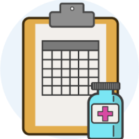 Medication Calendar Icon